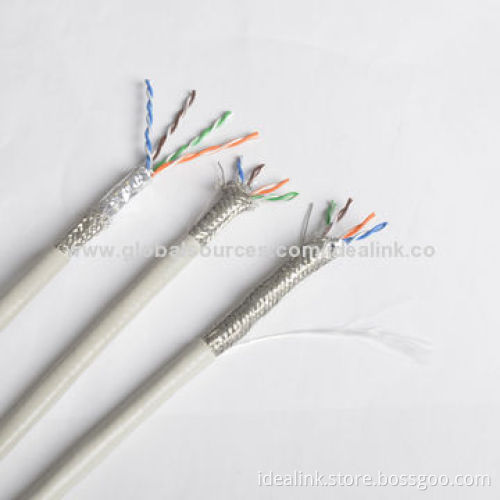 SFTP Cat5e LAN Cable, 24AWG, High-quality with CE, RoHS Marks, Passed FLUKE Test